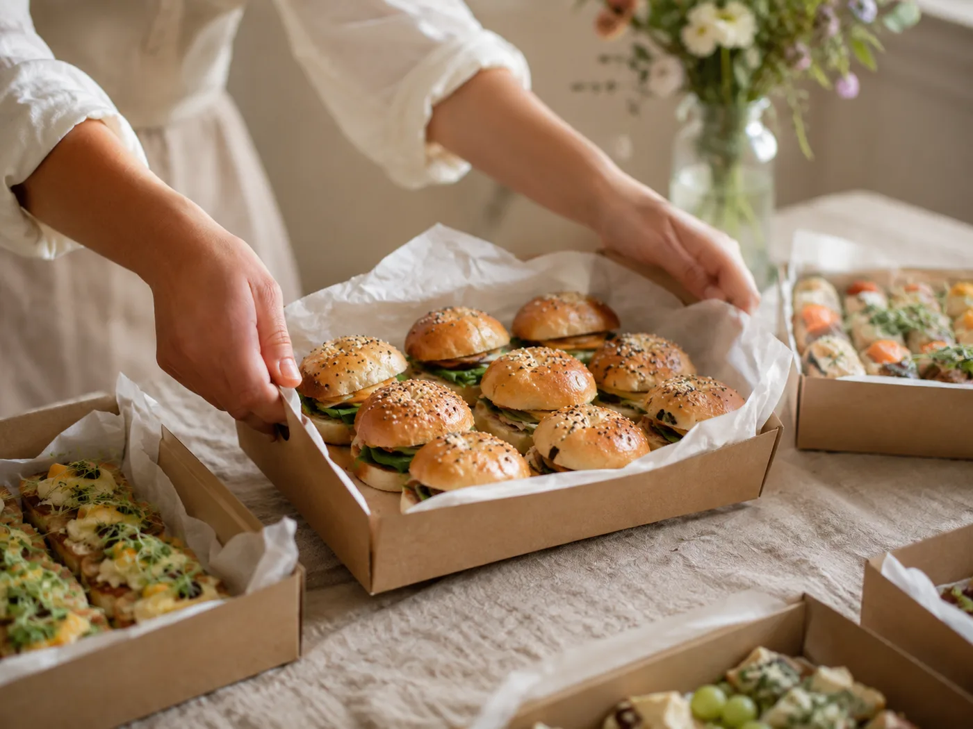 Flora's Table grazing experience